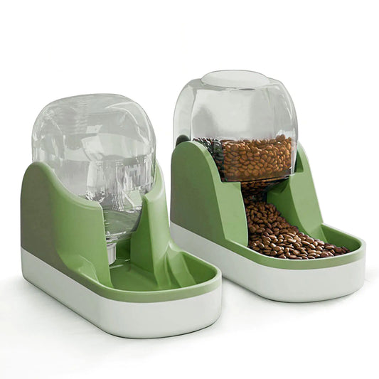 Automatic Dog Cat Feeder and Water Dispenser